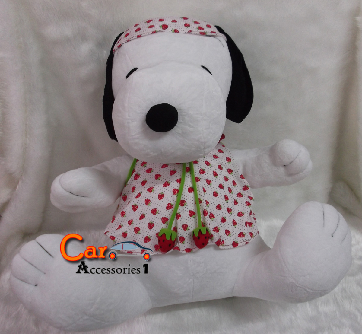 ตุ๊กตาสนูปปี้สตรอเบอรี่ Snoopy ขนาดจัมโบ้ 24 นิ้ว ราคาพิเศษ New arrival!