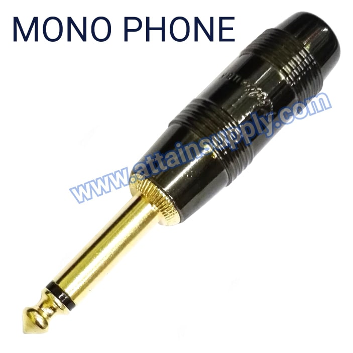 P.PHONE MONO BLACK-GOLD/KIRLIN