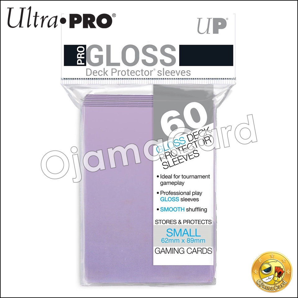 Ultra•Pro PRO-Gloss Small Deck Protector Sleeves (60ct) — Lilac