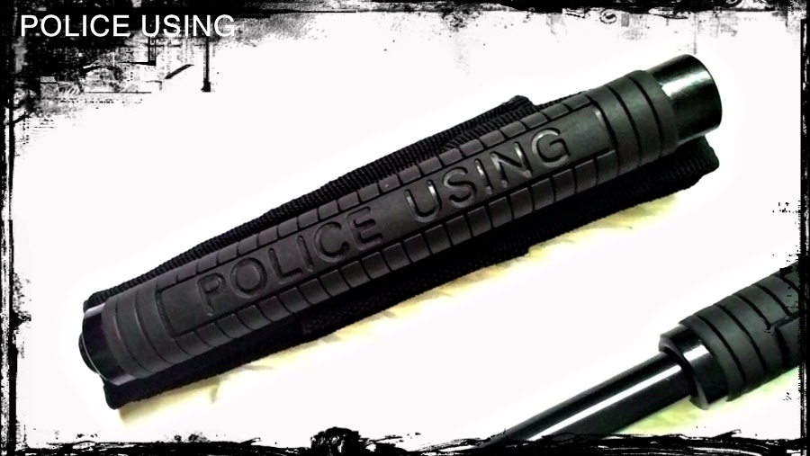 ดิ่ว 3 ท่อน(ตะบองเหล็ก3ท่อน) POLICE USING Barton 19.50 "