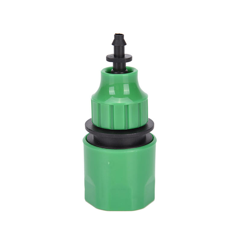 NO.1 อะแดปเตอร์หัวฉีดน้ำ 4/7 มม.สีเขียว ใช้กับน้ำหยด สายไมโคร 4/7 มม. หรือ 8/11 มม.