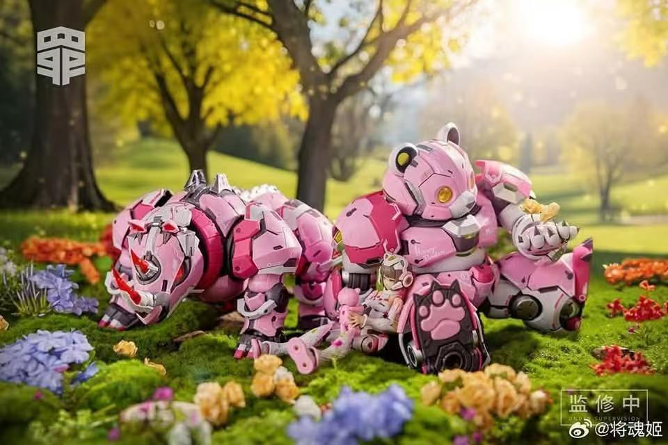 1/10 SIN-03 Lazy set (Girl , Bear , Rhino) [MS General]