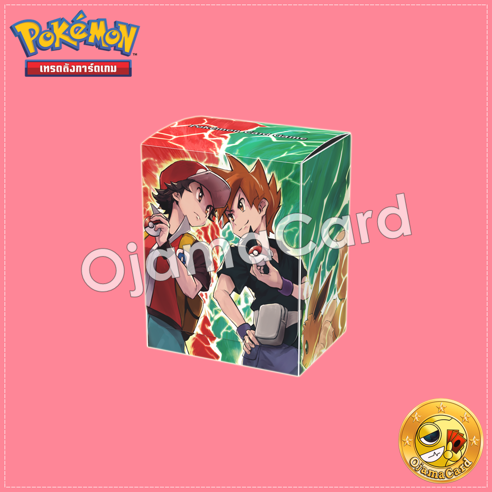 Pokémon Card Game Deck Case | Deck Box — เรดแอนด์กรีน「1 Box」