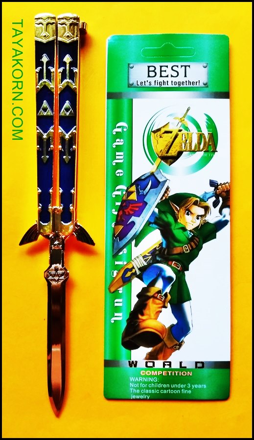 มีดซ้อมควง บาลิซองคอสเพลย์-14 Cosplay-14 Balisong Trainer Knife TKBS-CP14