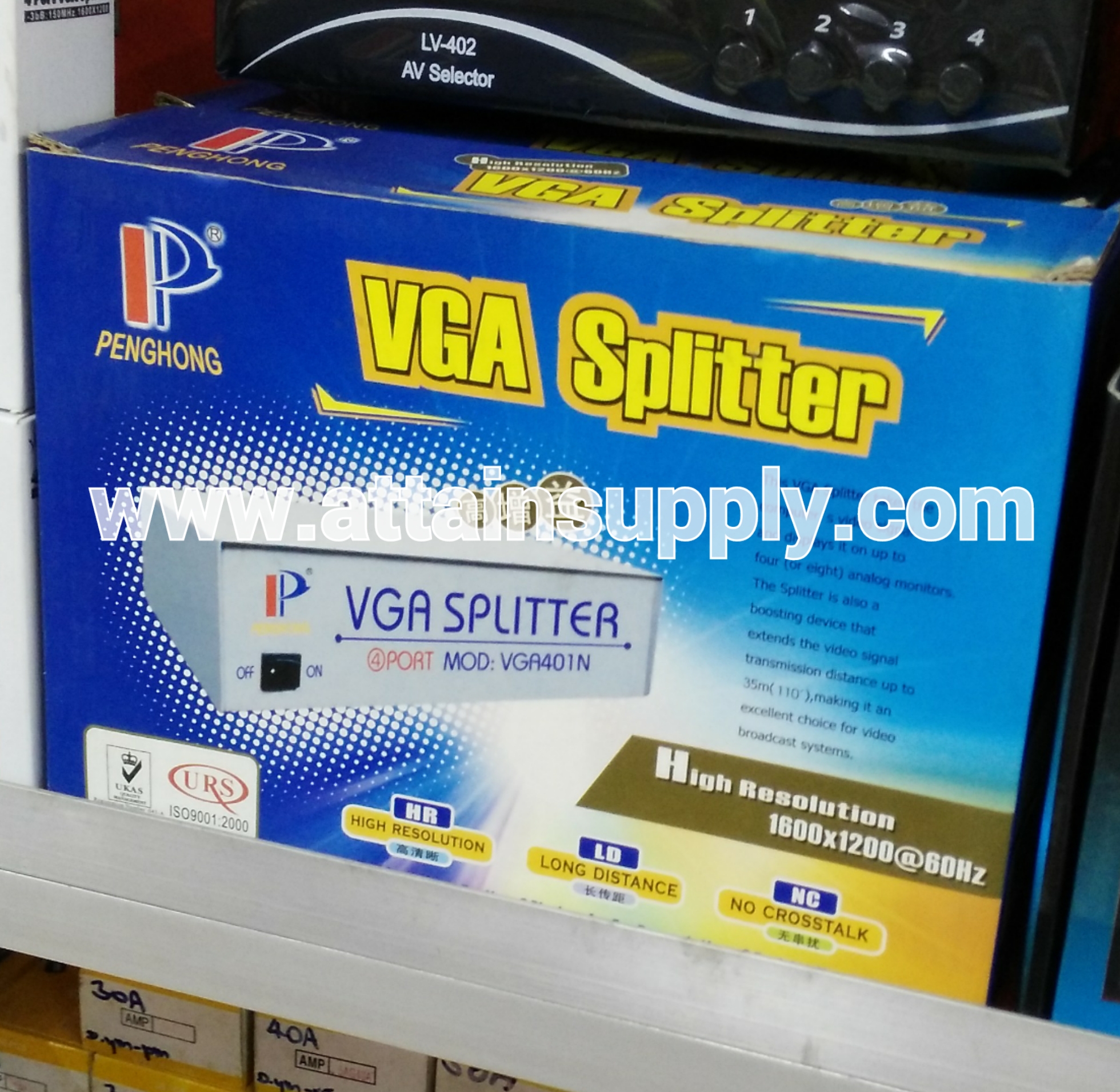 8 PORT VGA SPLITTER