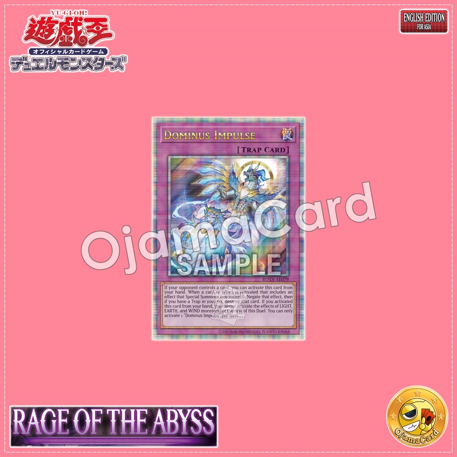 ROTA-AE079 : Dominus Impulse / Spirit King's Wave (Quarter Century Secret Rare)