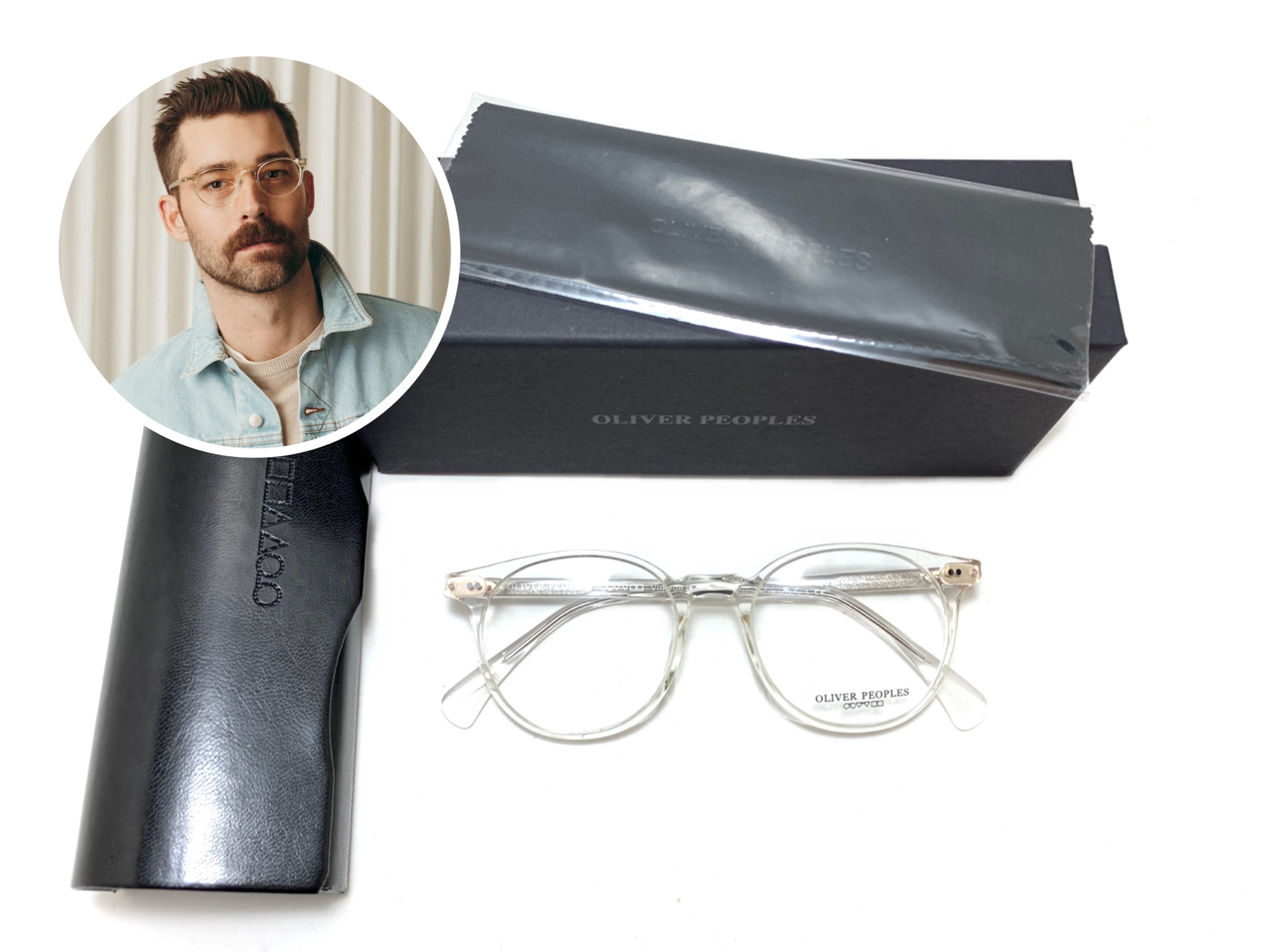 แว่นสายตา Oliver Peoples Delray Sun OV5314-SU 11329 3N ขนาด 47-19 145 mm. <ใส>