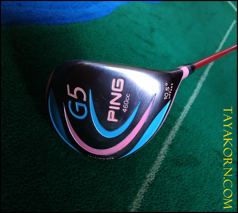 หัวไม้1PING G5 ( Driver Ping G5 Loft10.5 CUSTOM CLUB) (USED)