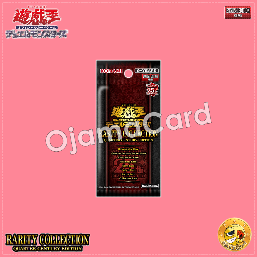 Yu-Gi-Oh! OCG English Edition for Asia — Rarity Collection Quarter Century Edition [RC04-AE]「1 Pack」