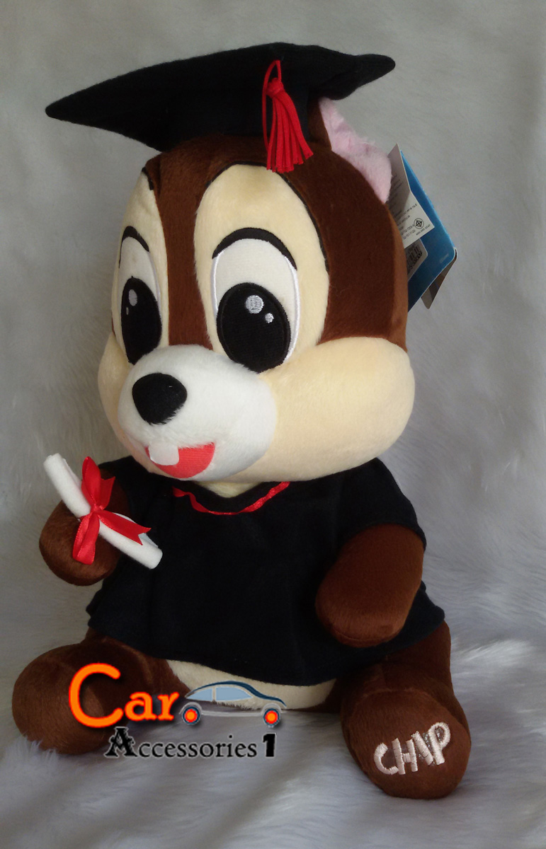 ตุ๊กตาชิพรับปริญญา Chip'n Dale 12 นิ้ว ลิขสิทธิ์แท้ราคาพิเศษ New arrival!