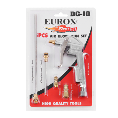 ปืนไล่ฝุ่น EUROX DG-10 สีเงิน