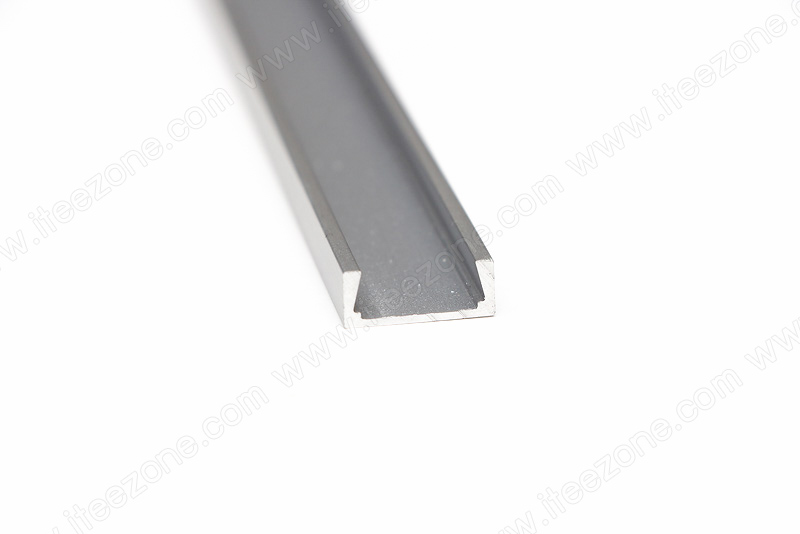 ราคาต่อ 1 เส้น ยาว 1 เมตร ราง mini U Slim + ฝาอะคริลิค ใช้ได้กับไฟเส้นอ่อนเท่านั้น รางไฟ Aluminium Profile รางอลูมิเนียม ใช้กับไฟเส้น LED รางไฟเส้น rail led track โพรไฟล์