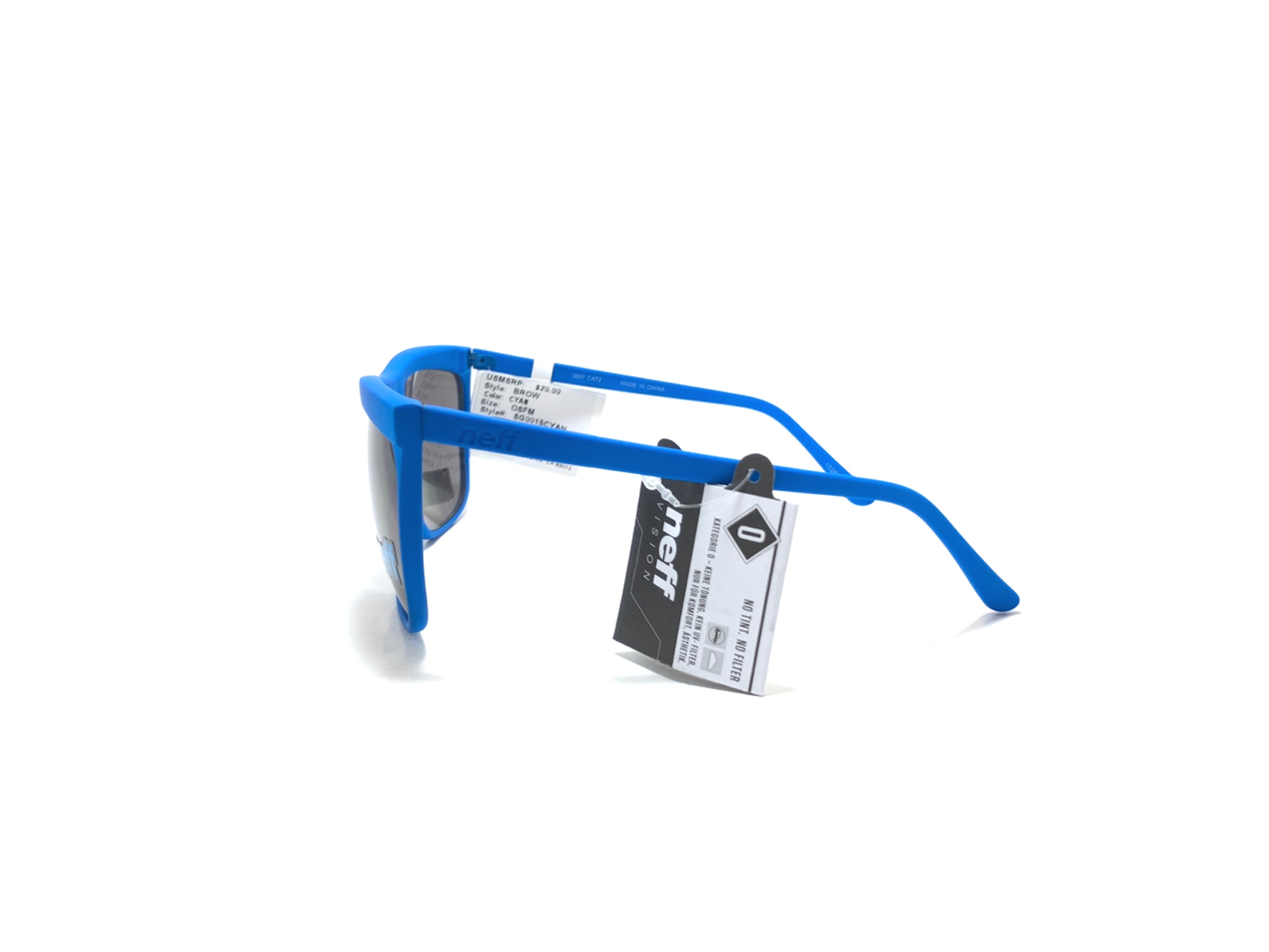 แว่นกันแดด Neff Brow Cyan SG0015CYAN Unisex Eyewear 2018