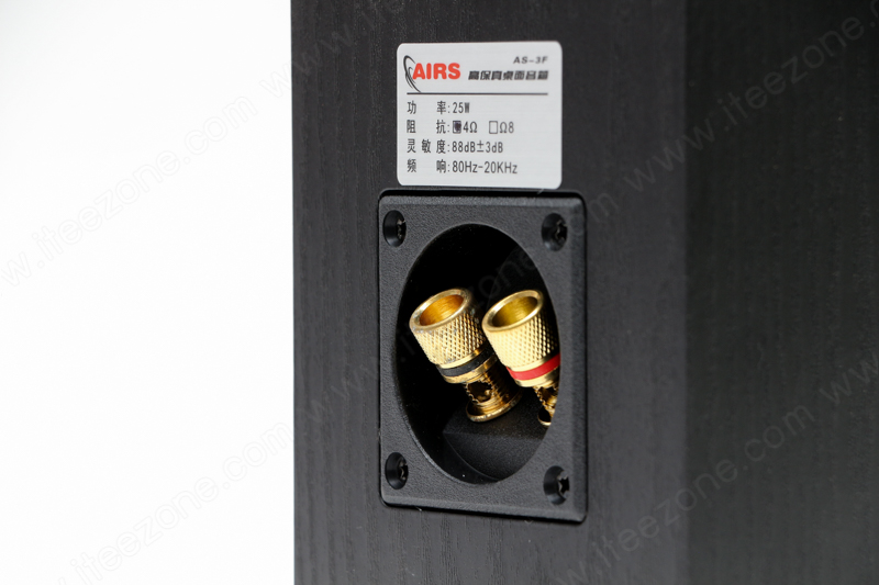 AIRS AS-F3 ลำโพงตู้ไม้ดอก 3 นิ้ว 2 ทาง Crossover 25+25W 4Ω Passive Speaker