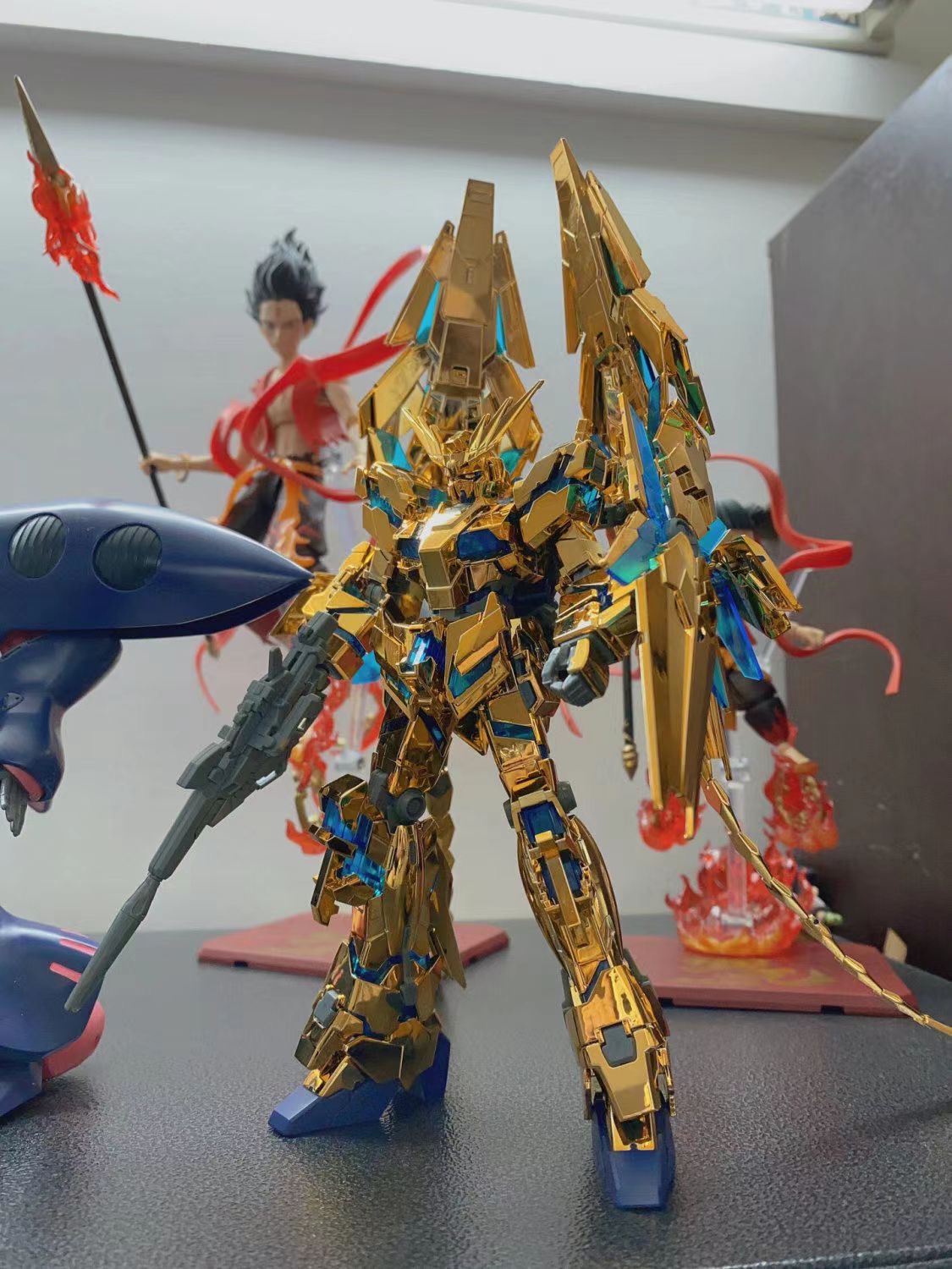 HGUC 1/144 Unicorn Fighter 03 Phenex Narrative Ver. Destroy Mode Gold Coating (XD216) [Xing Dong]