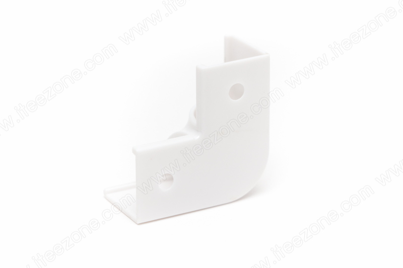 ตัวเข้ามุมสำหรับรางอะลูมิเนียม V รหัส LAR_07 รางไฟ Aluminium Profile รางอลูมิเนียม ใช้กับไฟเส้น LED รางไฟเส้น rail led track โพรไฟล์