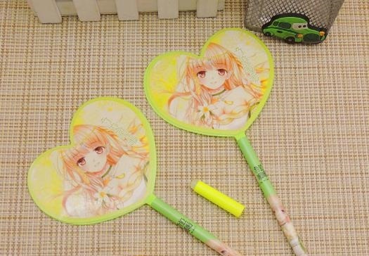 ปากกาลบได้ พัดหัวใจลายเจ้าหญิง