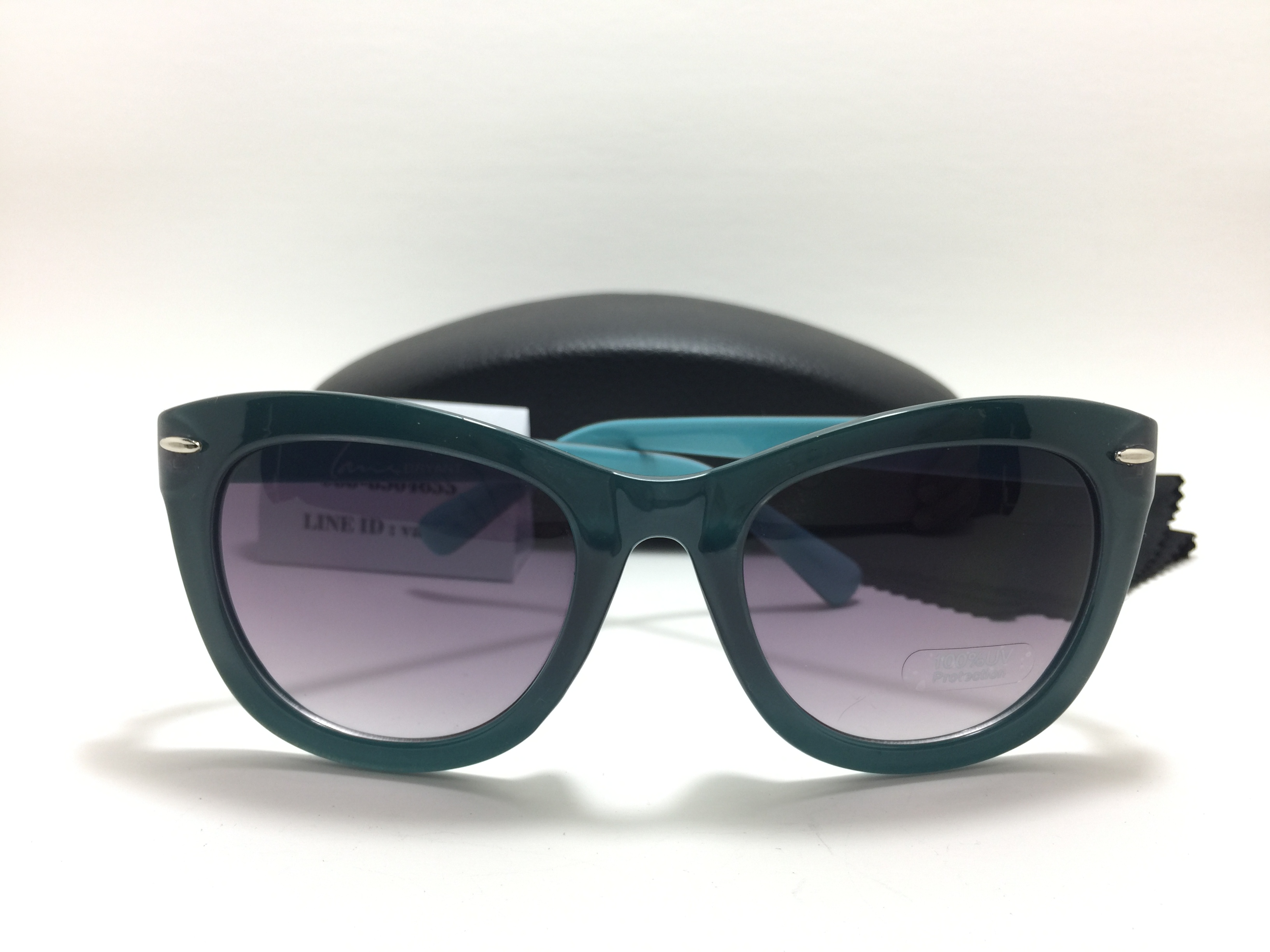 แว่นกันแดด Lane Bryant Sunglasses 50-135 <เขียว>