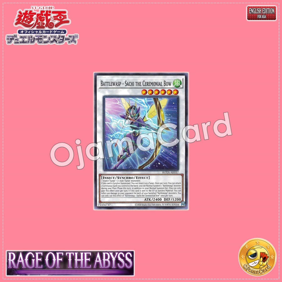 ROTA-AE037 : Battlewasp - Sachi the Ceremonial Bow / Bee Force - Sachi the Ceremonial Bow (Common)