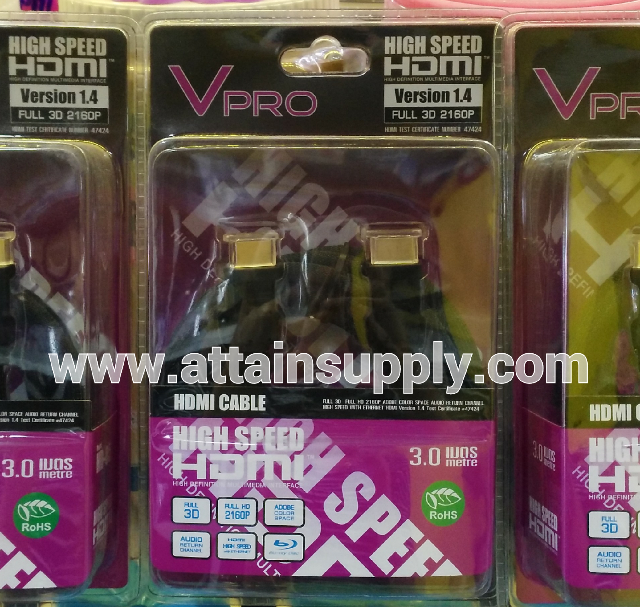 HDMI CABLE 3M/VPRO
