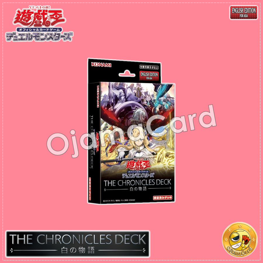 【25/10/2025】Yu-Gi-Oh! OCG English Edition for Asia — THE CHRONICLES DECK : Story of White [CH01-AE]「1 Deck」