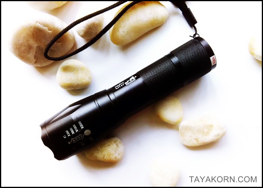 ไฟฉาย ซุปเปอร์ซูม ที6 Super Zoom T6 UltraFire 35,000W TKFL-UZT6