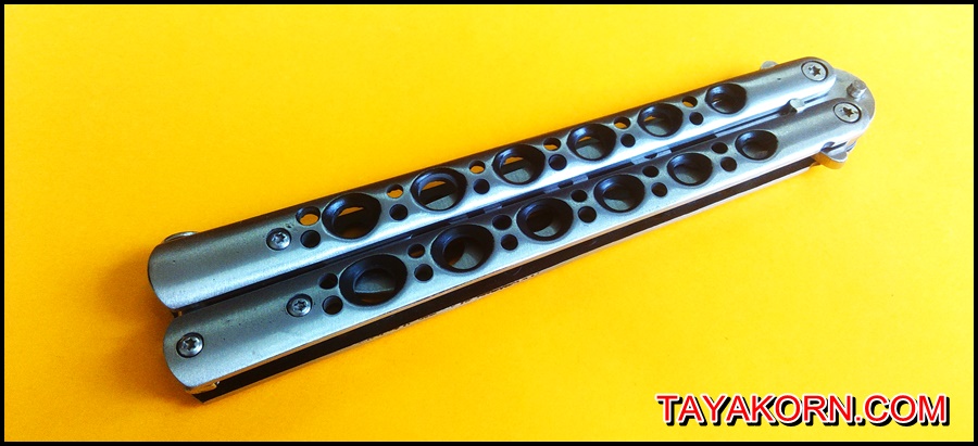 มีดซ้อมควง บาลีซองลองไทม์ LONG TIME Balisong Trainer Knife