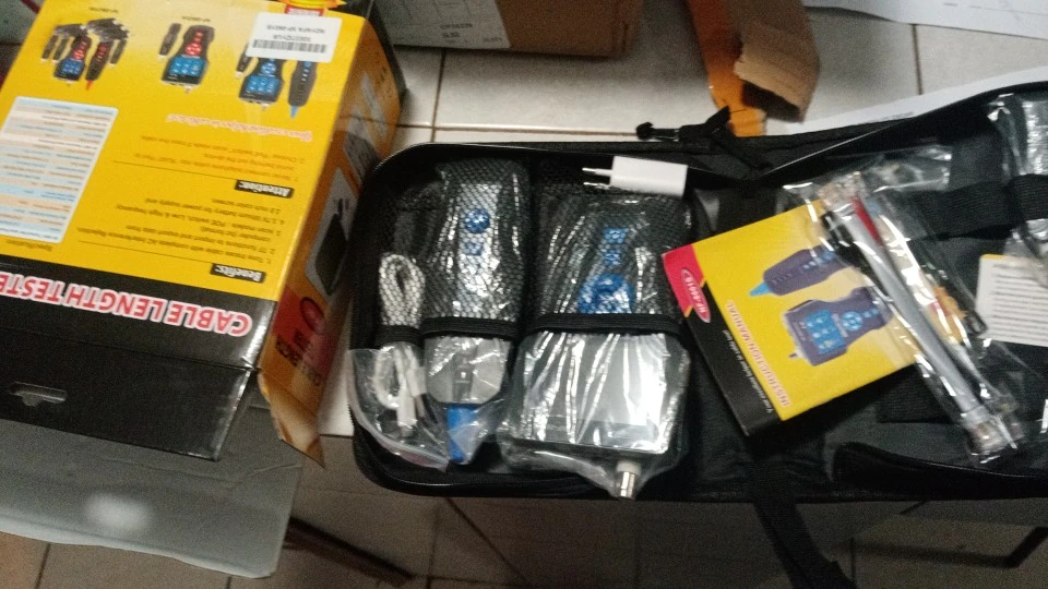 NOYAFA NF-8601S เครื่องทดสอบสายเคเบิลเครือข่าย Multifunction TDR วัดความยาว/PoE/PING/พอร์ตแรงดันไฟฟ้า/Wiremap Tracker