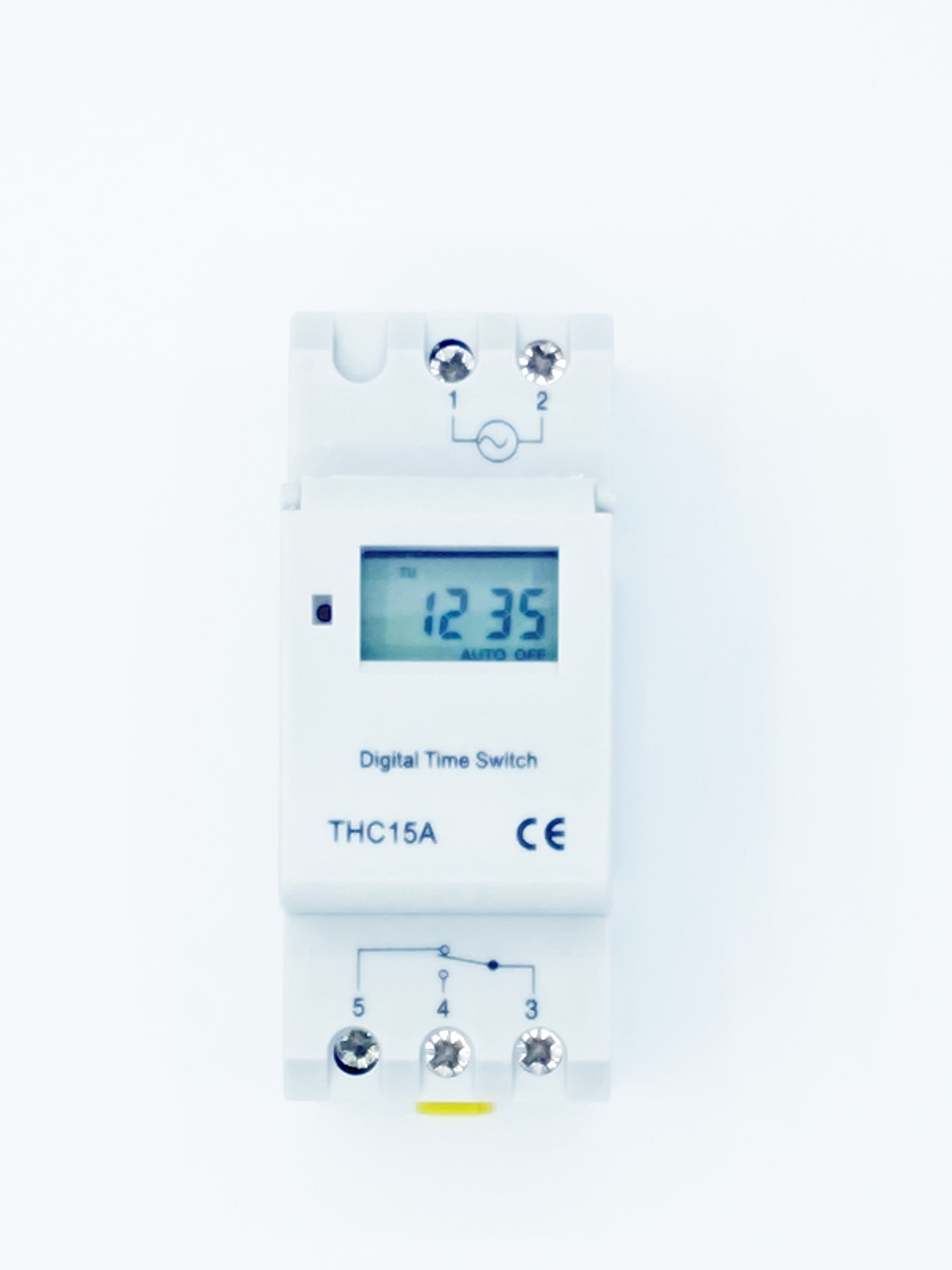 10-THC15A-220V-16 Timer ทามเมอร์ เครื่องตั้งเวลา ดิจิตอล 25A 220VAC รุ่น THC15A 16 โปรแกรม สลับการทำงานอุปกรณ์ไฟฟ้าได้ SKU-1114