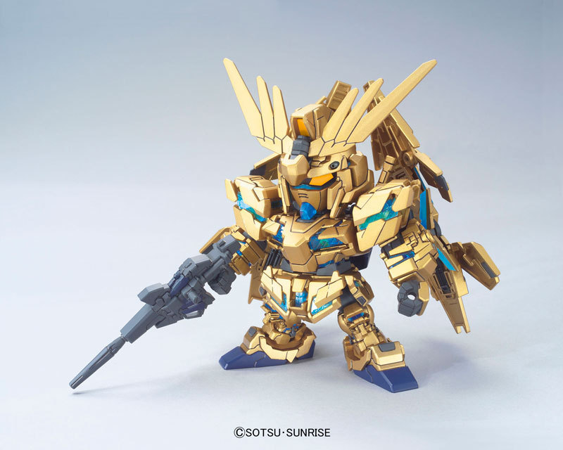 SD (394) RX-0 Unicorn Gundam 03 Phenex [QY]