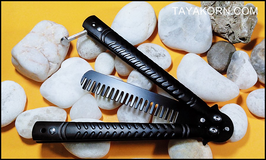 มีดซ้อมควงหวี มิชิลิน Mishilin Balisong Trainer Knife TKBS-MI6TR