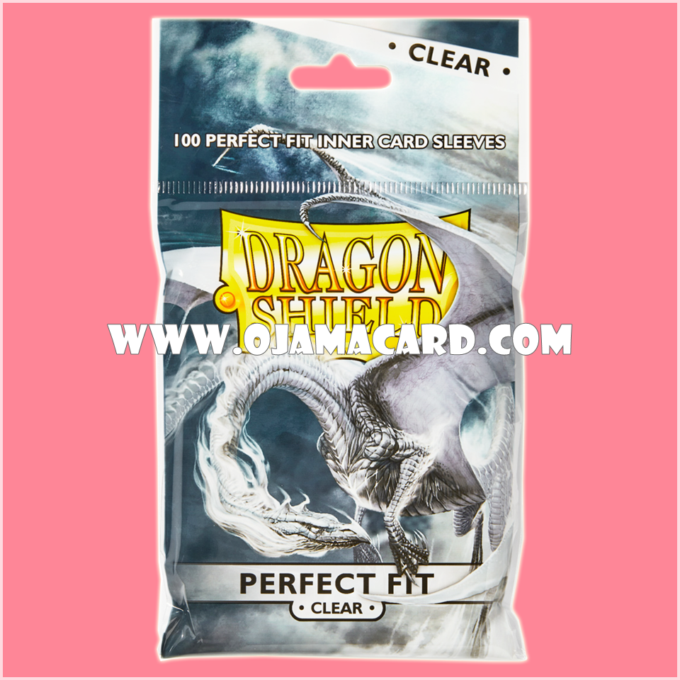 Dragon Shield Perfect Fit Toploader Standard Size Inner Card Sleeves — Clear「100ct.」