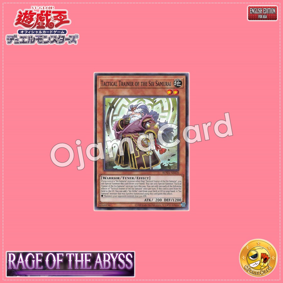 ROTA-AE020 : Tactical Trainer of the Six Samurai / Trainer of the Six Warmen (Common)