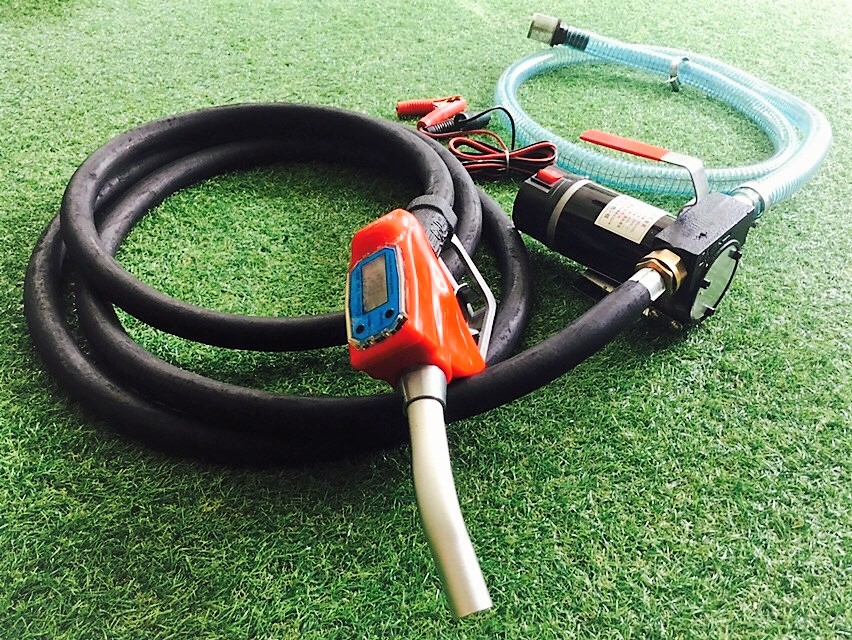 เครื่องดูดน้ำมันดิจิตอล DC 24V รุ่น 160W ZXYB-40 ( มิเตอร์ฟ้า )