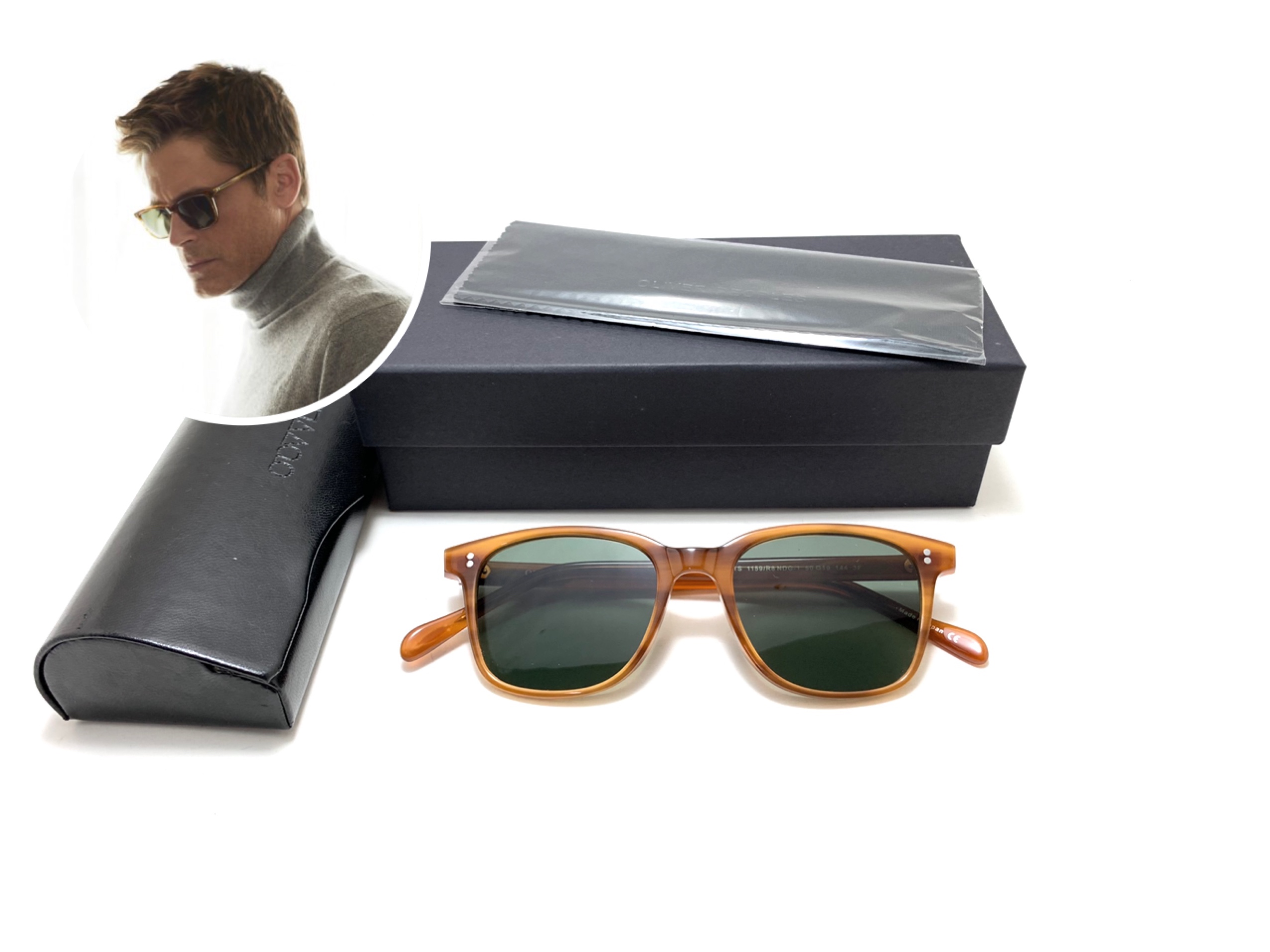 แว่นกันแดด Oliver Peoples NDG-1 OV5031S 1159/R8 3F ขนาด 50-19 144 mm. สีน้ำตาลคาราเมล <โพลาไรซ์>