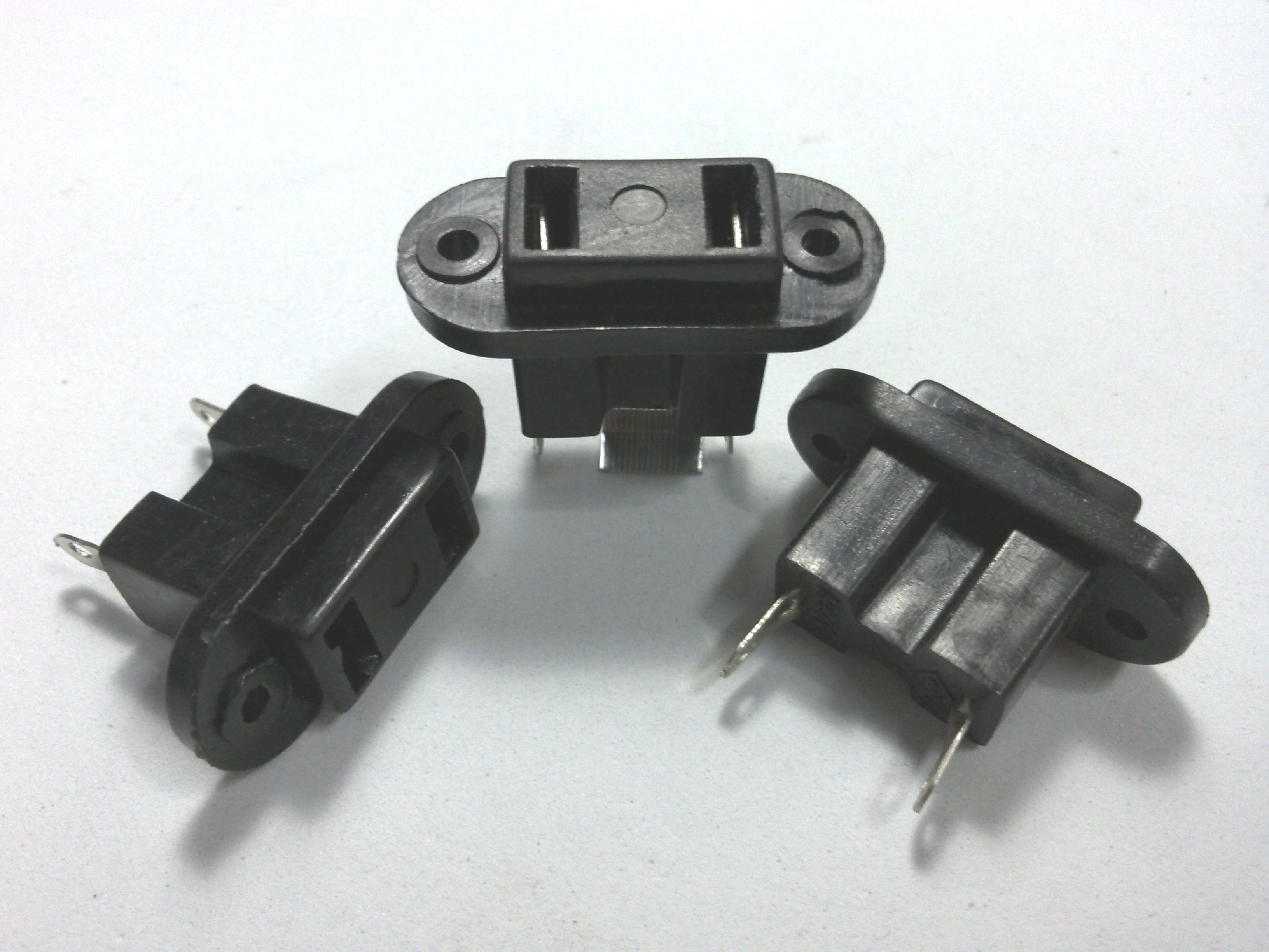 J.AC-2P ขาแบน/ยึดน็อต