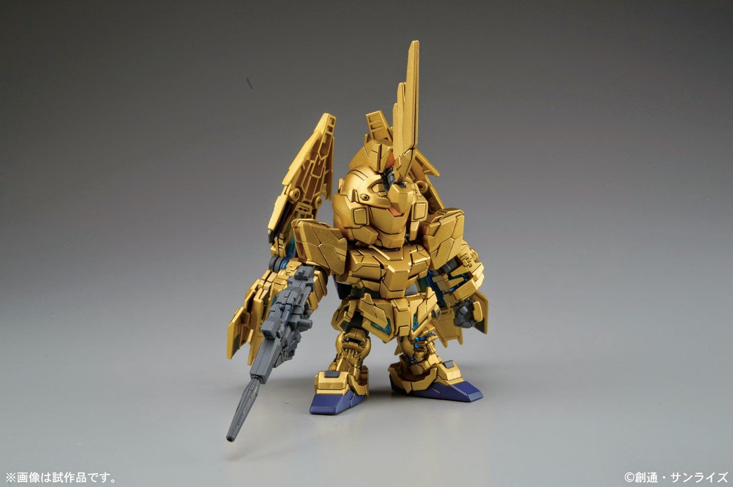 SD (394) RX-0 Unicorn Gundam 03 Phenex [QY]