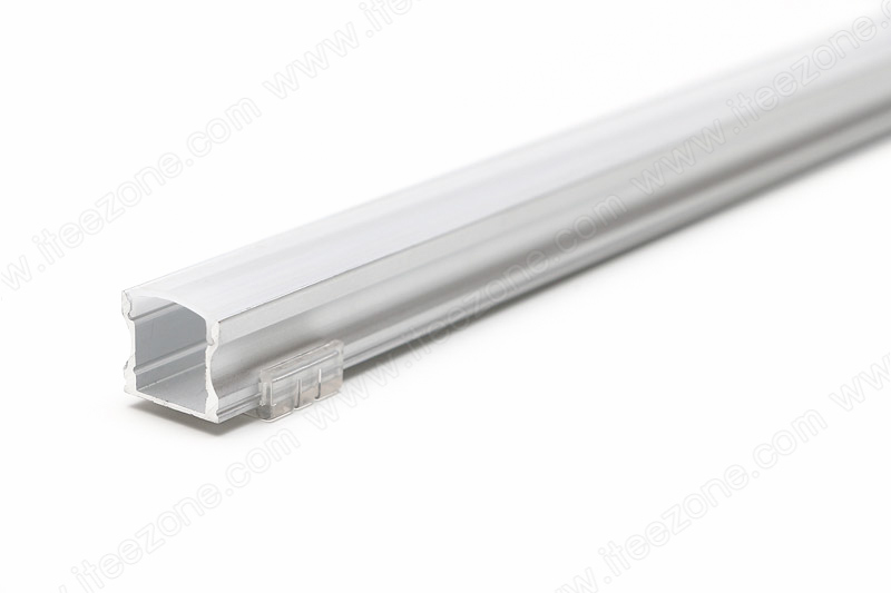 ราคาต่อ 1 เส้น ยาว 1 เมตร ราง U Deep 15mm + ฝาอะคริลิค รางไฟ Aluminium Profile รางอลูมิเนียม ใช้กับไฟเส้น LED รางไฟเส้น rail led track โพรไฟล์