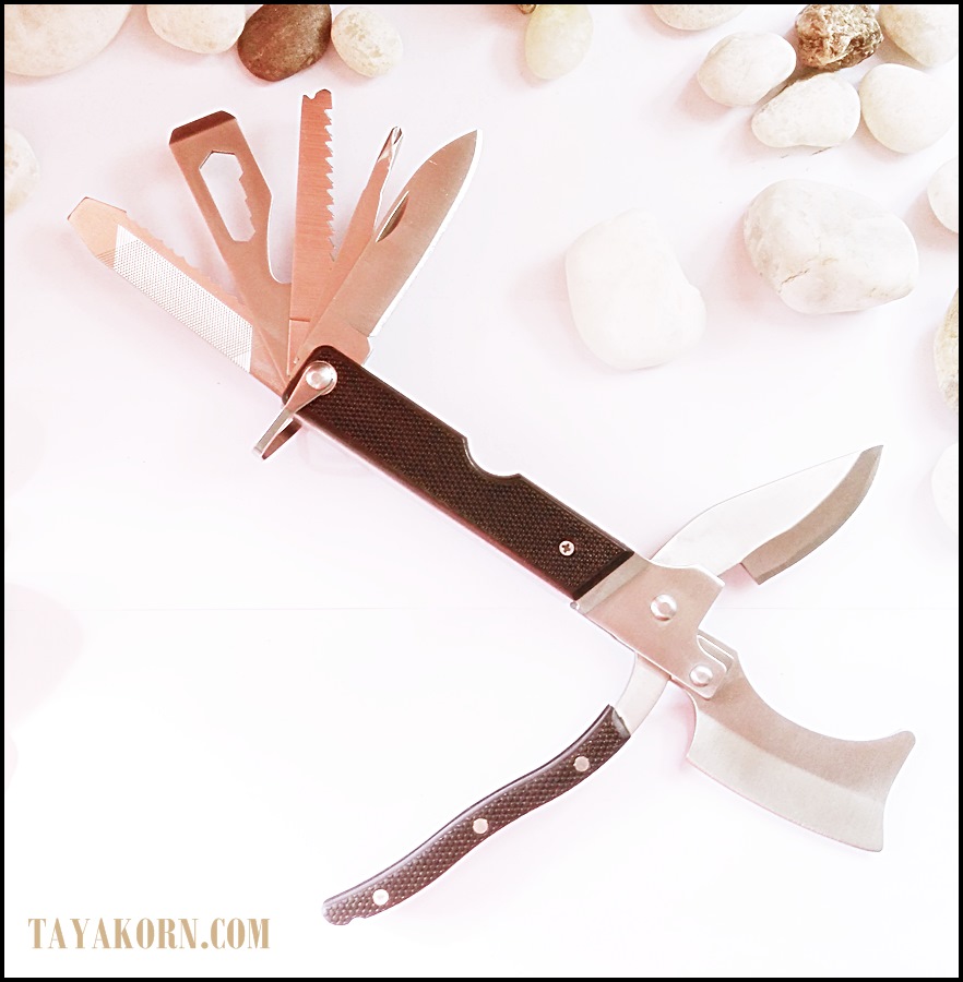 ขวาน-กรรไกรตัดกิ่งไม้ 7 in 1 Multi Axe-Pruning Shears 7 in 1 TKCA8585