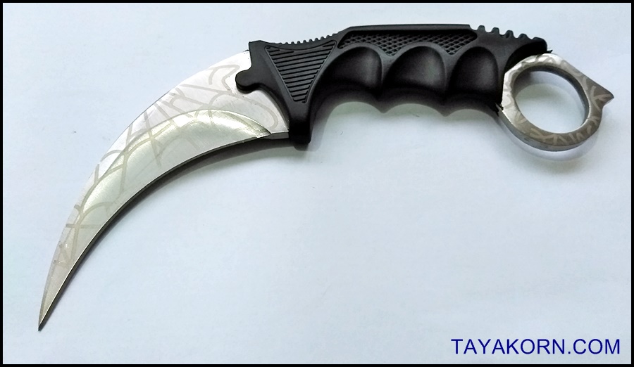 มีดคารัมบิต ไวท์สไปเดอร์ White Spyder Karambit Knife