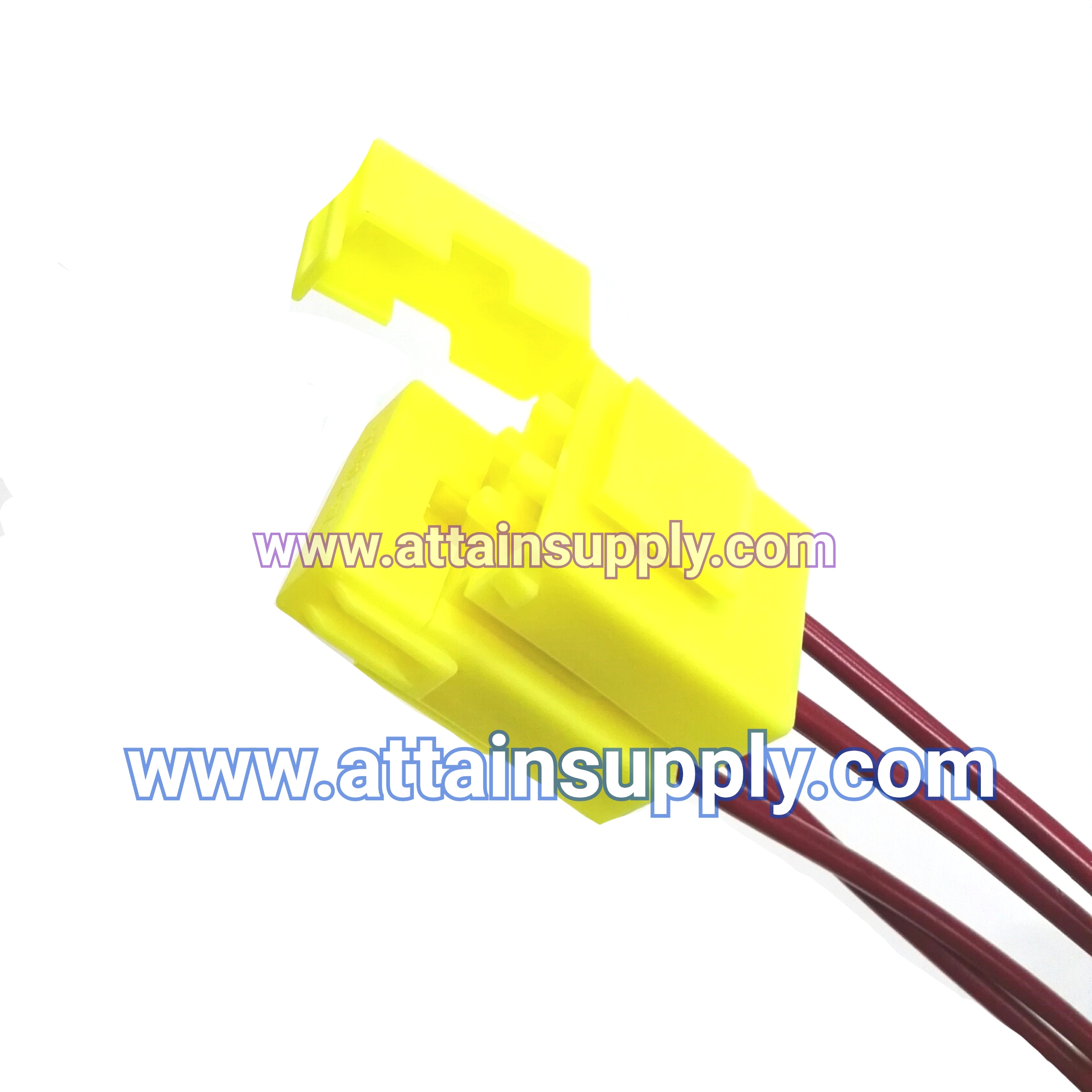 กระบอกฟิวส์เสียบกลาง-ขอบต่อ/สีเหลือง