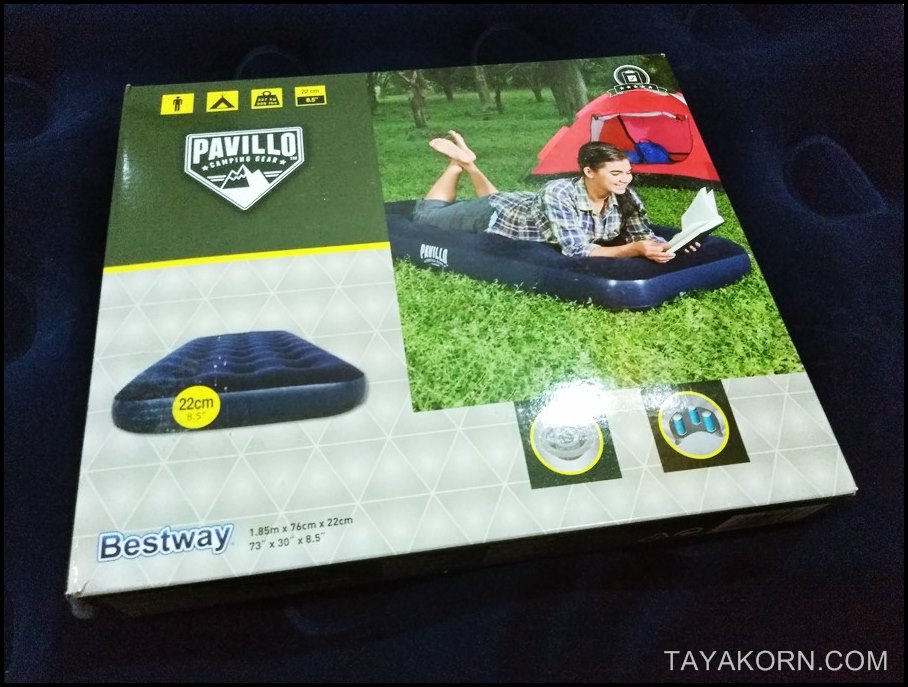 ที่นอนปิคนิค(เป่าลม) 2.50 ฟุต TKC-BWJ1