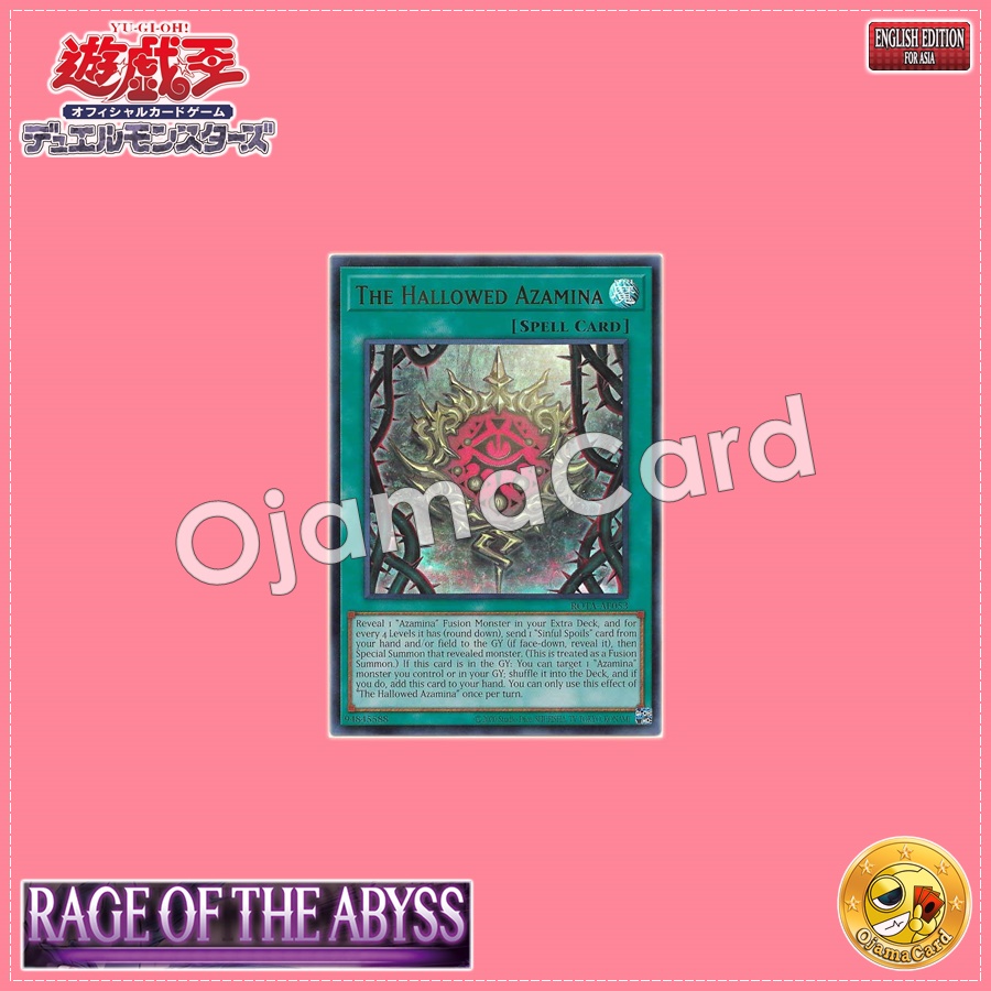 ROTA-AE053 : The Hallowed Azamina / The Sacred Thistle Flower (Ultimate Rare)