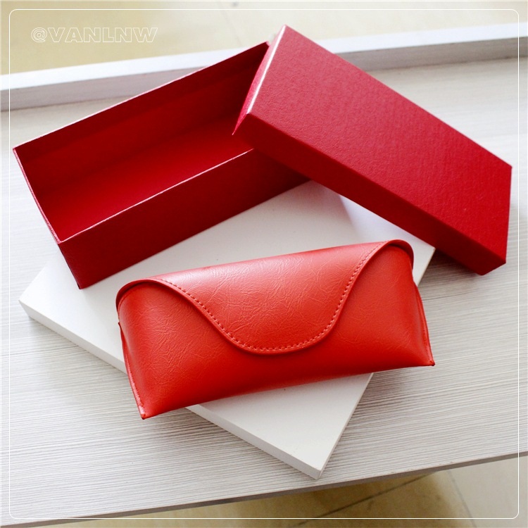 กล่องแว่นตา Set 1 <แดง>