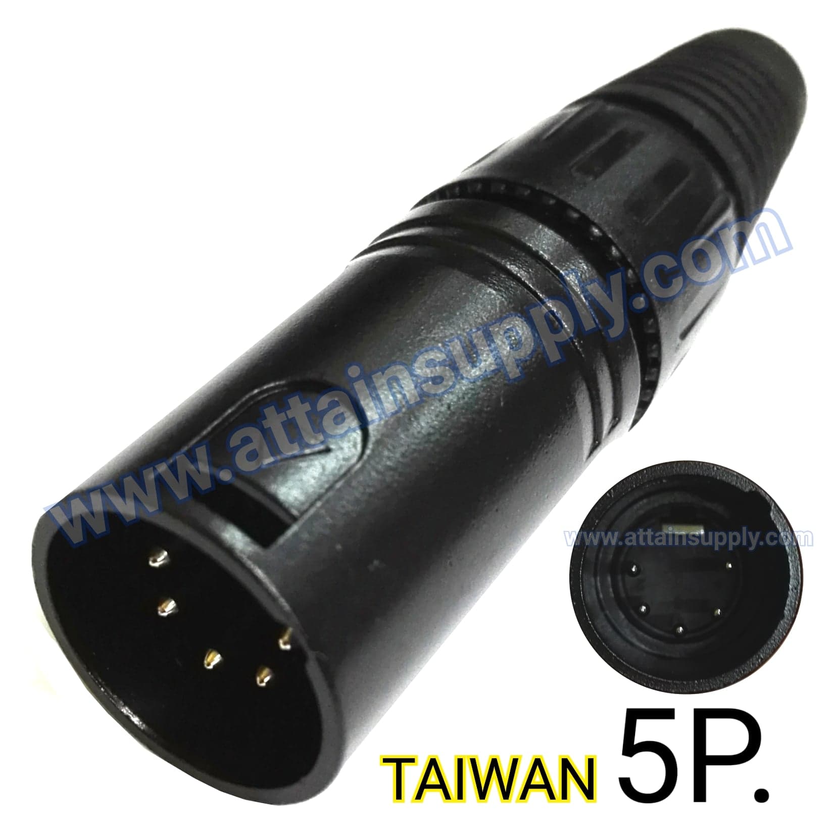P.XLR-5P.-BLACK/TAIWAN
