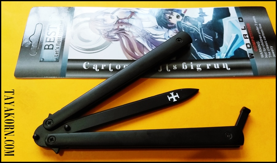 มีดซ้อมควง บาลิซองคอสเพลย์-วัน Cosplay-1 Balisong Trainer Knife TKBS-CP1