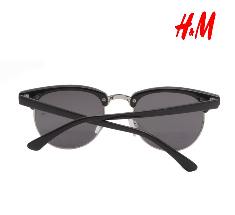 แว่นกันแดด H&M Clubmaster Sunglasses 256687 <ดำ>
