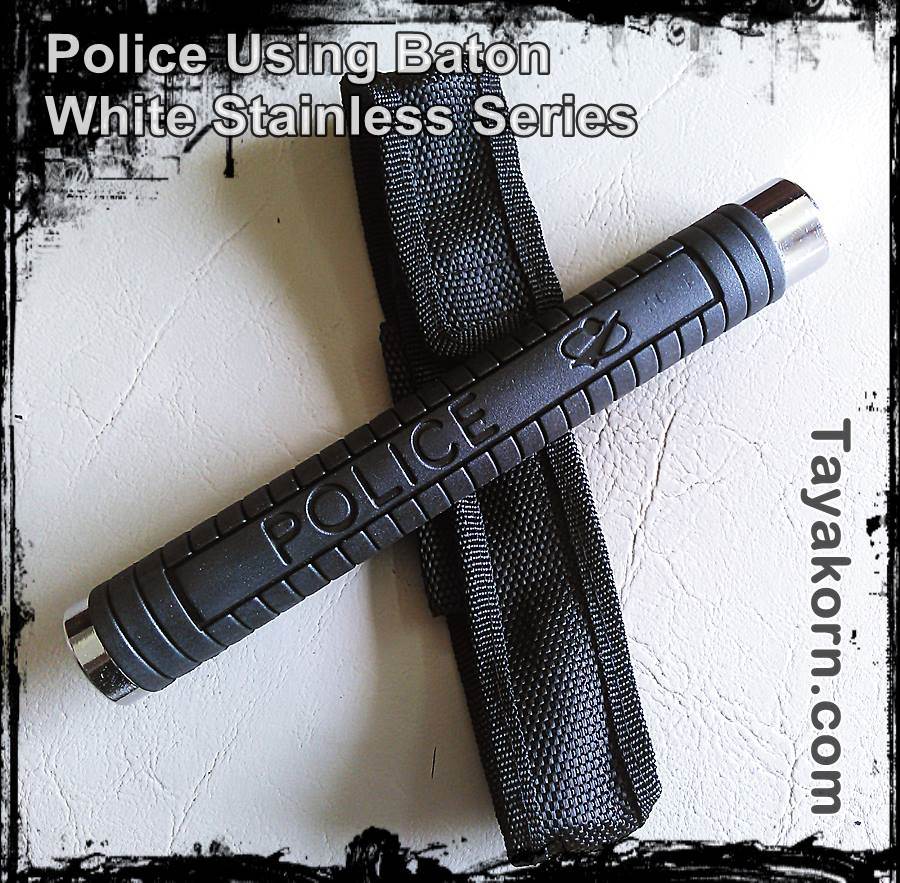 ดิ่ว 3 ท่อน(ตะบองเหล็ก3ท่อน) POLICE USING Barton 19.50 "