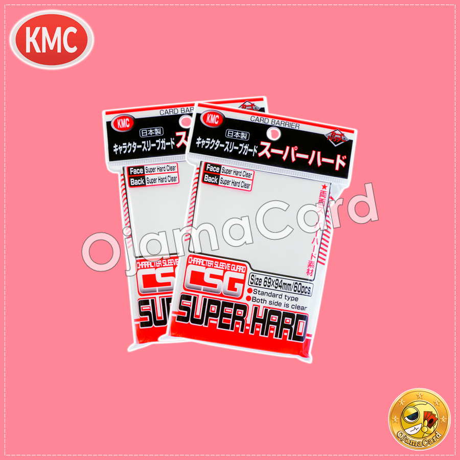 KMC Character Sleeve Guard — Super Hard (60ct)「1 Pack」