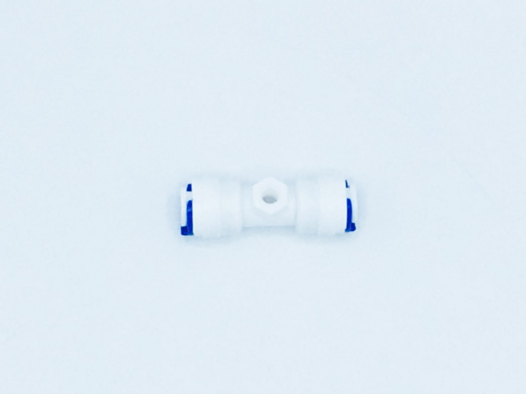 03-MHC-W ข้อต่อหัวพ่นหมอกกระดุม เกลียวใน 3/16" สีขาว